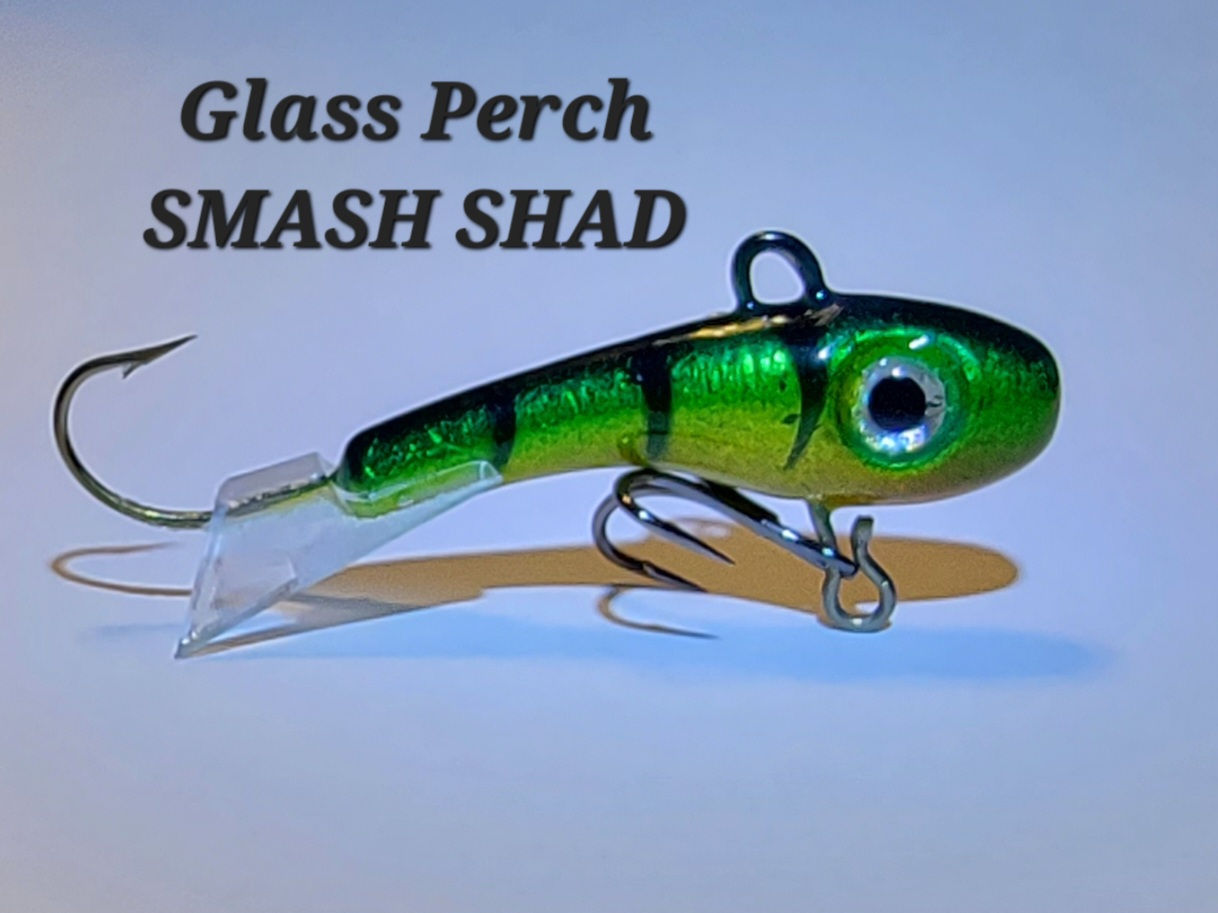 B&D SMASH SHAD, Glass Perch 