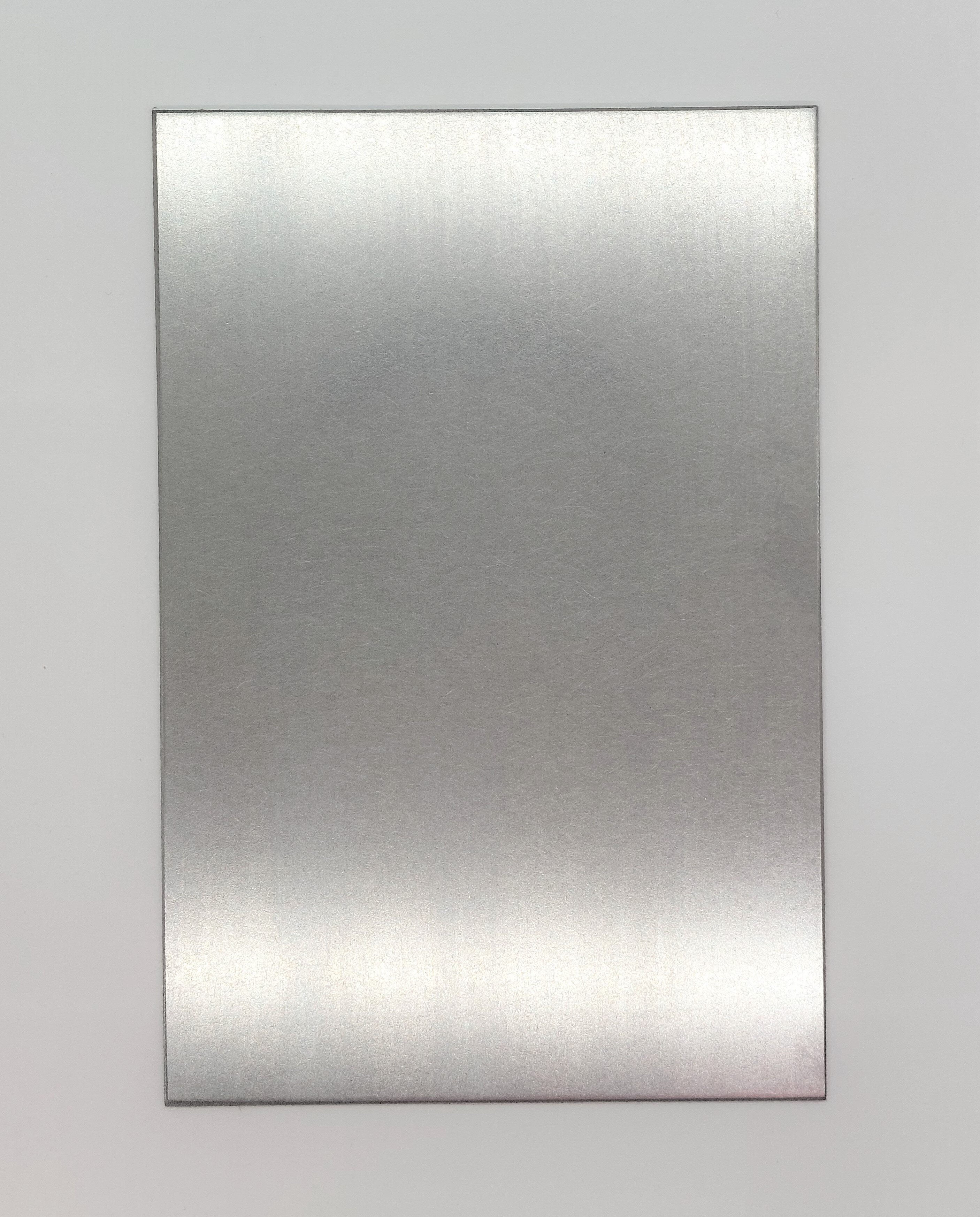 cold rolled low carbon steel test panel