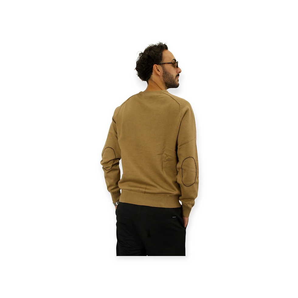 Miniatura: Maglione con toppe gomiti