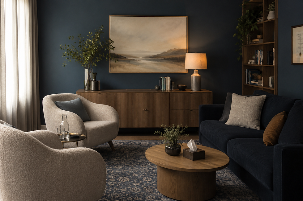 Calm counselling room in Ringwood, Melbourne