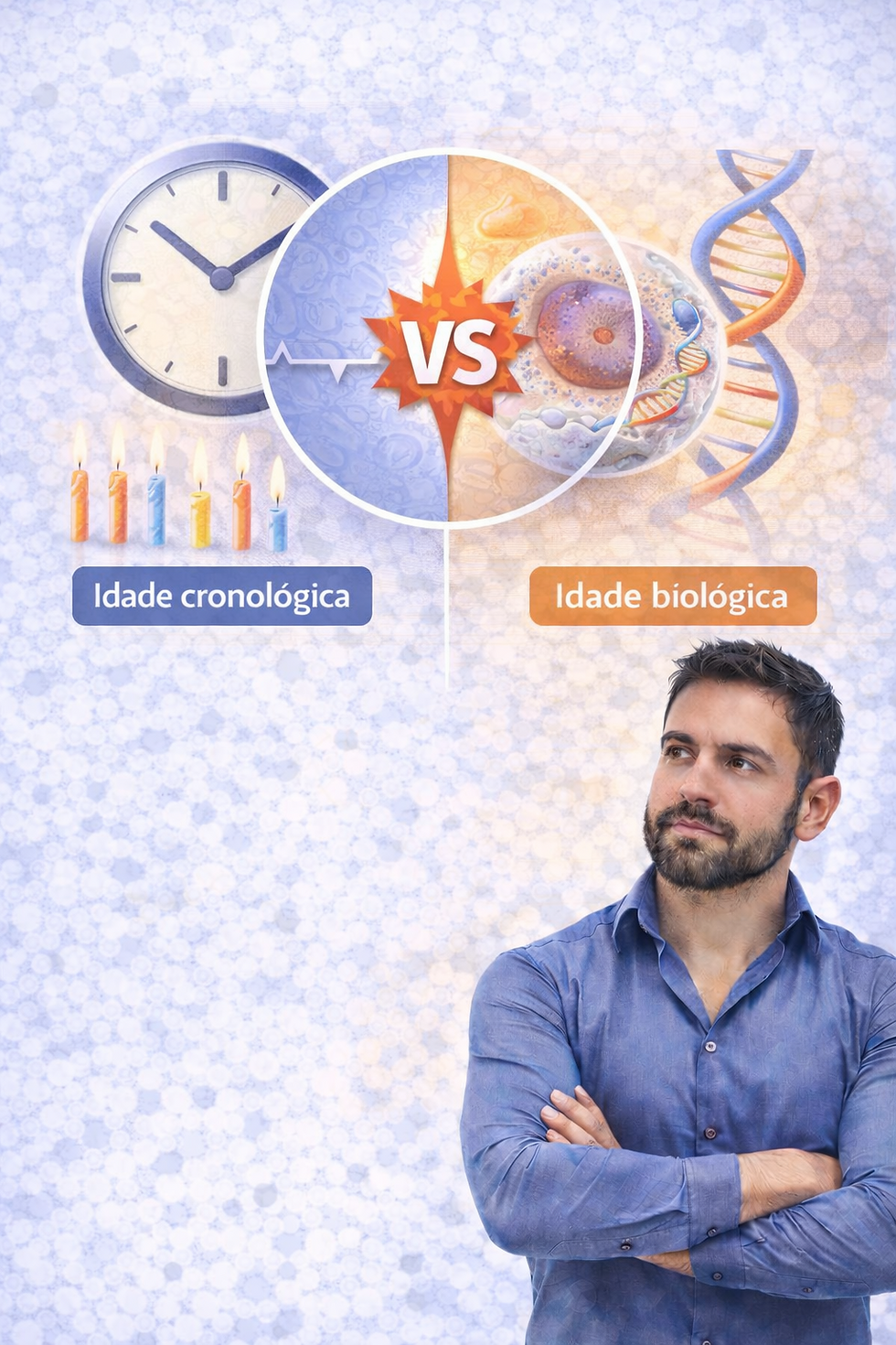 Idade cronológica vs idade biológica