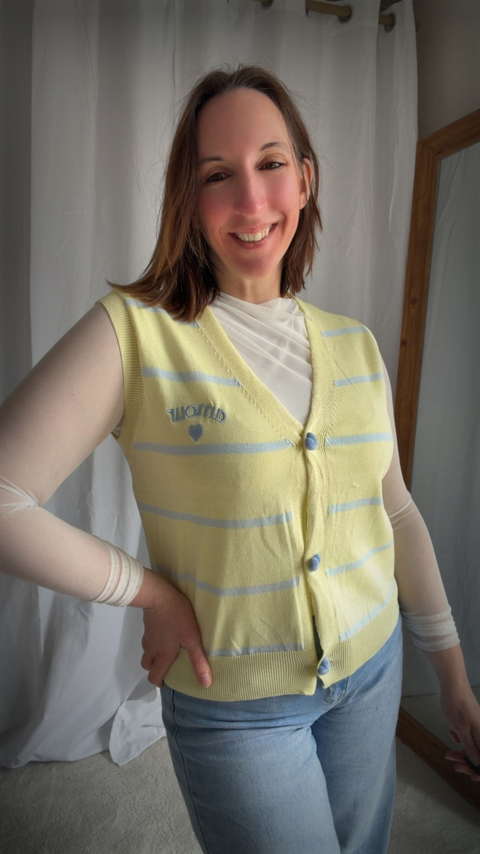 Miniature : Gilet amour sans manches 