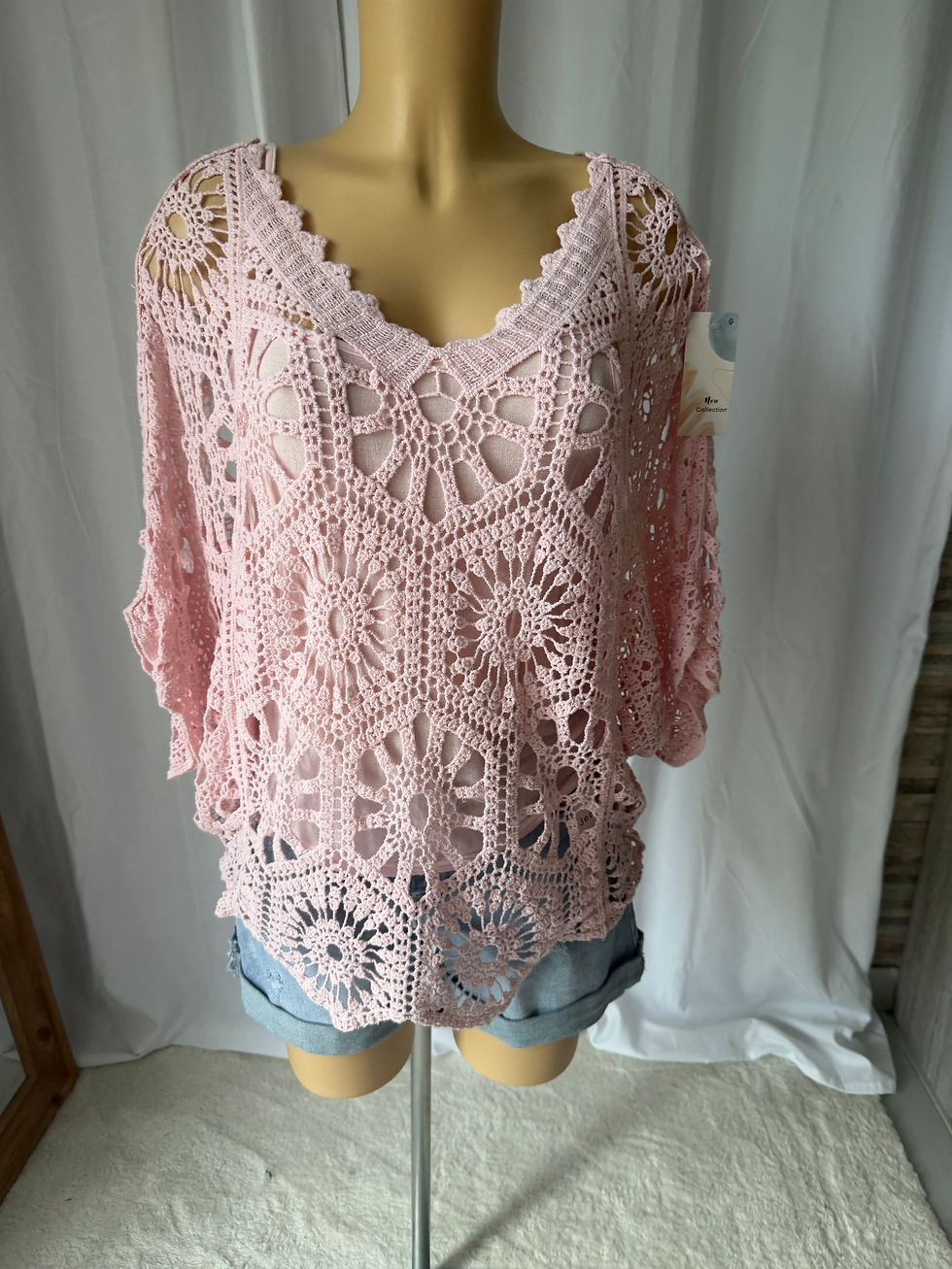 Miniature : Tops en crochet Aline 