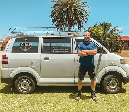 Anchored Lock Service Marcus White Work Van