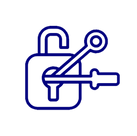 Anchored Lock Service Lock Pick Tools Icon