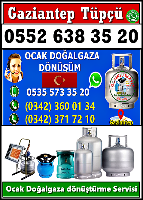 Gaziantep 23 nisan mahallesi tüpçü