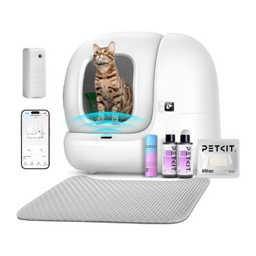 PETKIT PuraMax 2 Automatic Self Cleaning Litter Box, Anti-Leakage Multi-Cat Comp