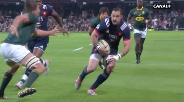(Test Match) Superbe essai de Scott Spedding contre les Springboks