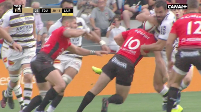 (vidéo) Superbe match d'Anthony Belleau face à La Rochelle