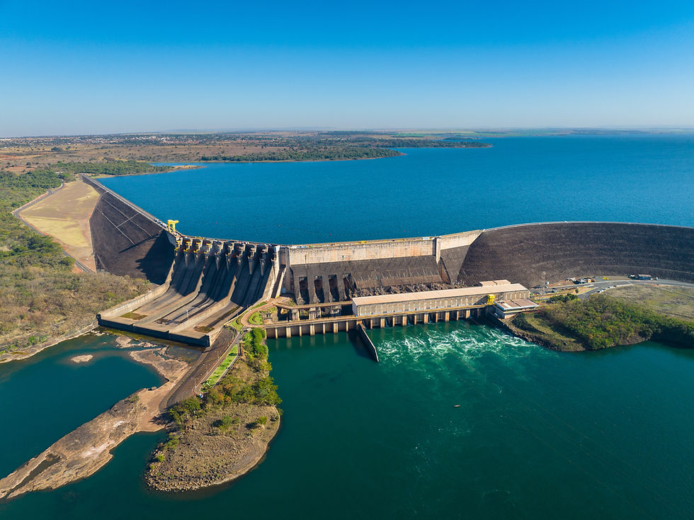 sistema Water Mist na Usina Hidrelétrica São Simão, Goiás