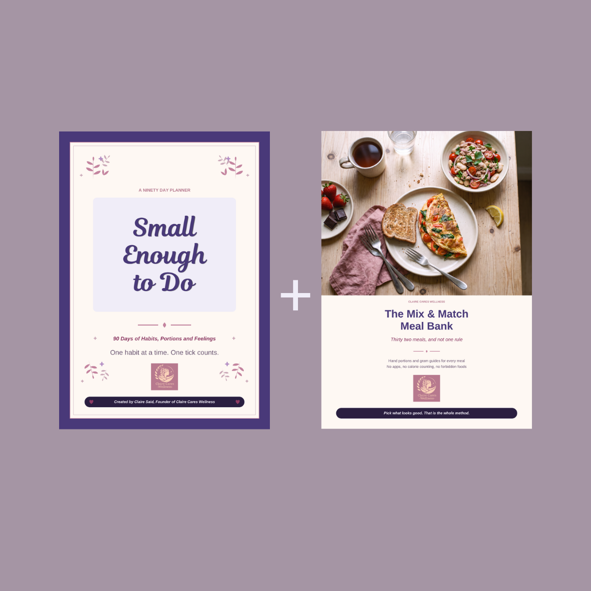 Small Enough To Do + The Mix and Match Meal Bank Bundle
