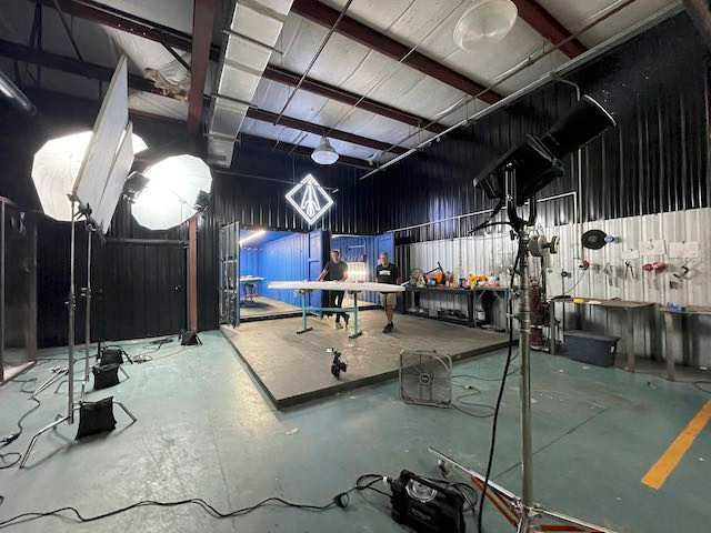 Lighting setup with Asteras and Nanlux Evoke and Future 300D Mar II