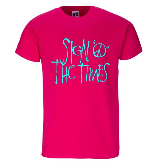 Thumbnail: Prince "Sign 'O' The Times" 100% Ringspun Cotton PrintT-Shirt