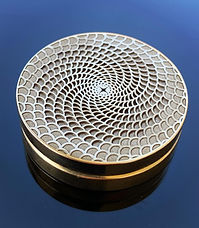 Geometric pattern coin