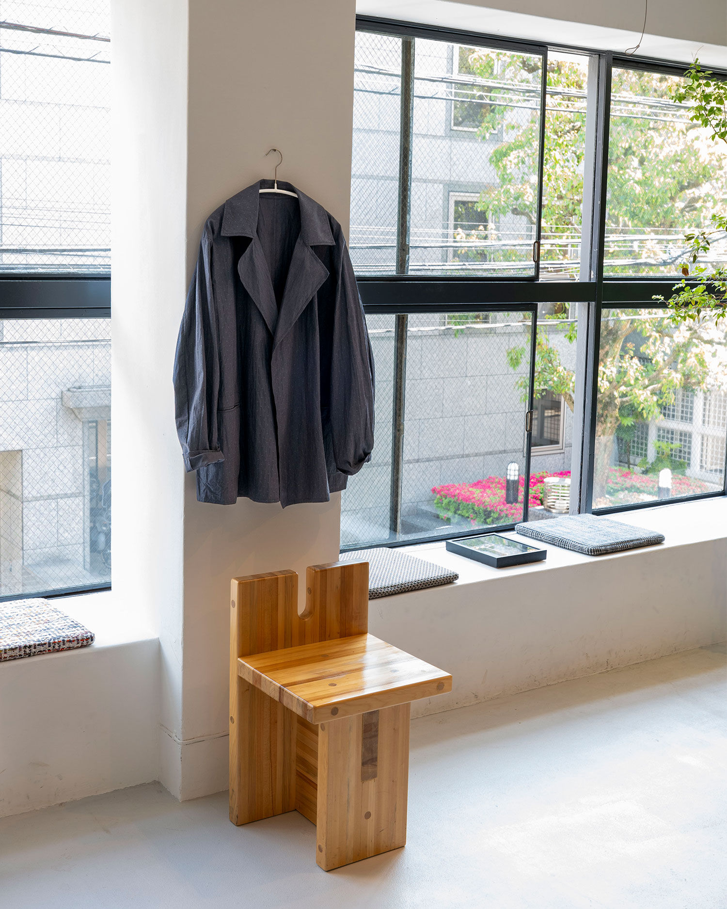 BLACKBIRD / toile shirt