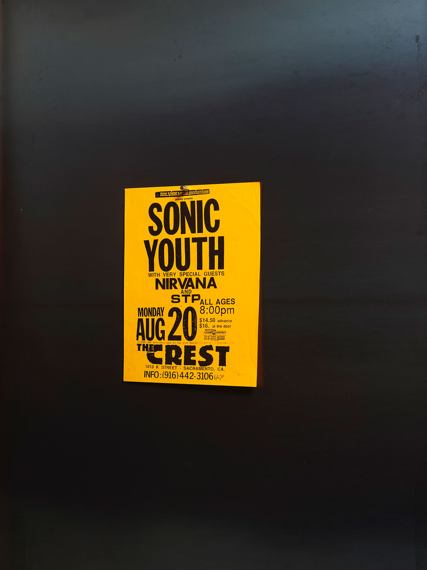 SONIC YOUTH&NIRVANA / FLYER