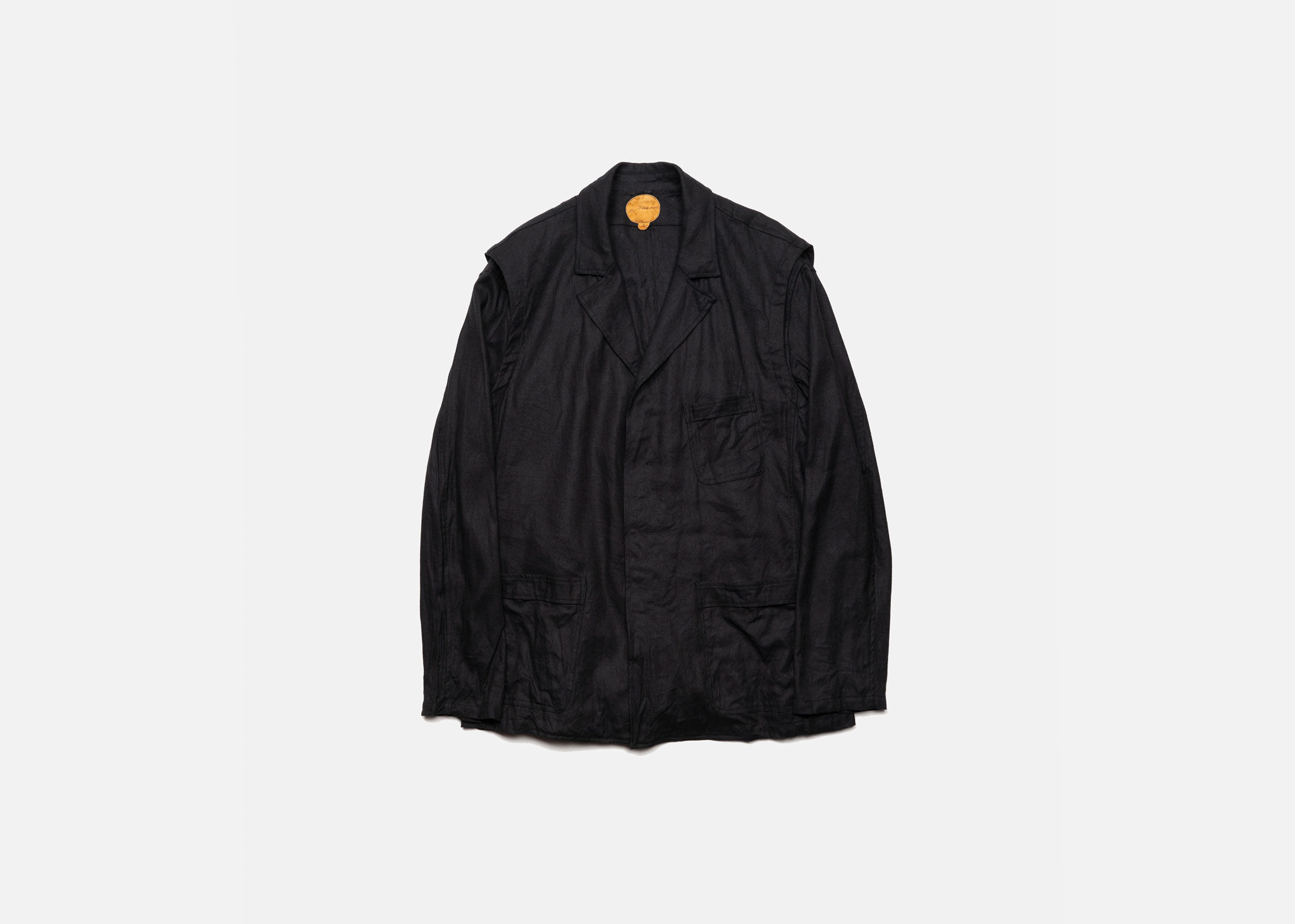 BLACKBIRD / layered sack jacket