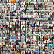 Form 4 Form 5 students attending online SPM Biology class in Malaysia