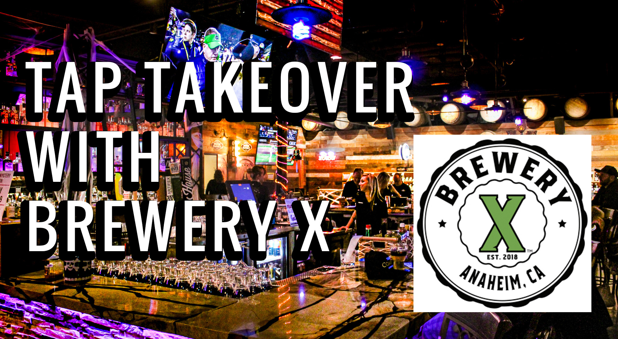 Brewery X Tap Takeover and Complimentary Beer Tasting! Greatamericanbar