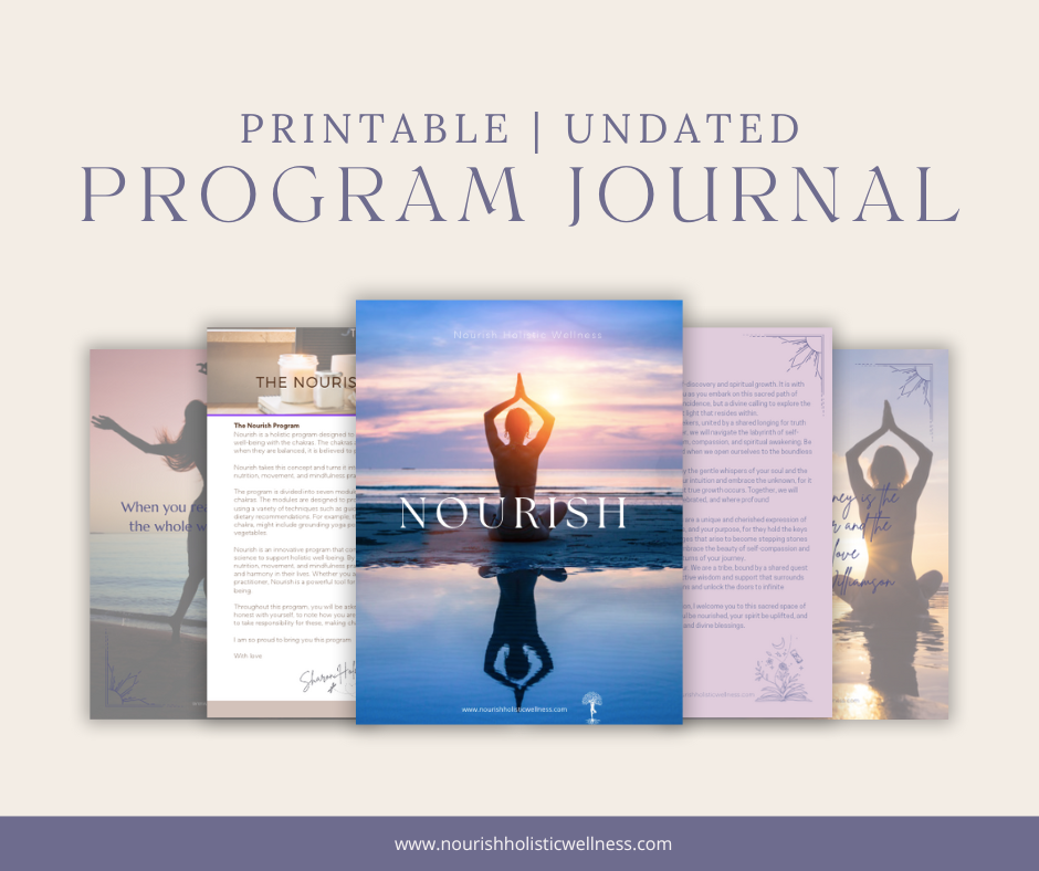 Nourish: Elevate Your Energy: The Chakra Journal for Transformation