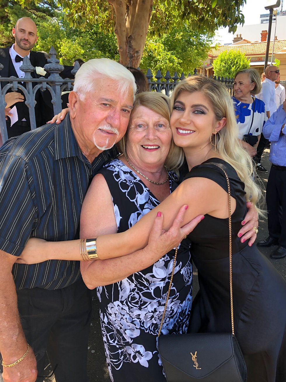 'My Nonno' is based on Emily's nonno, Angelo