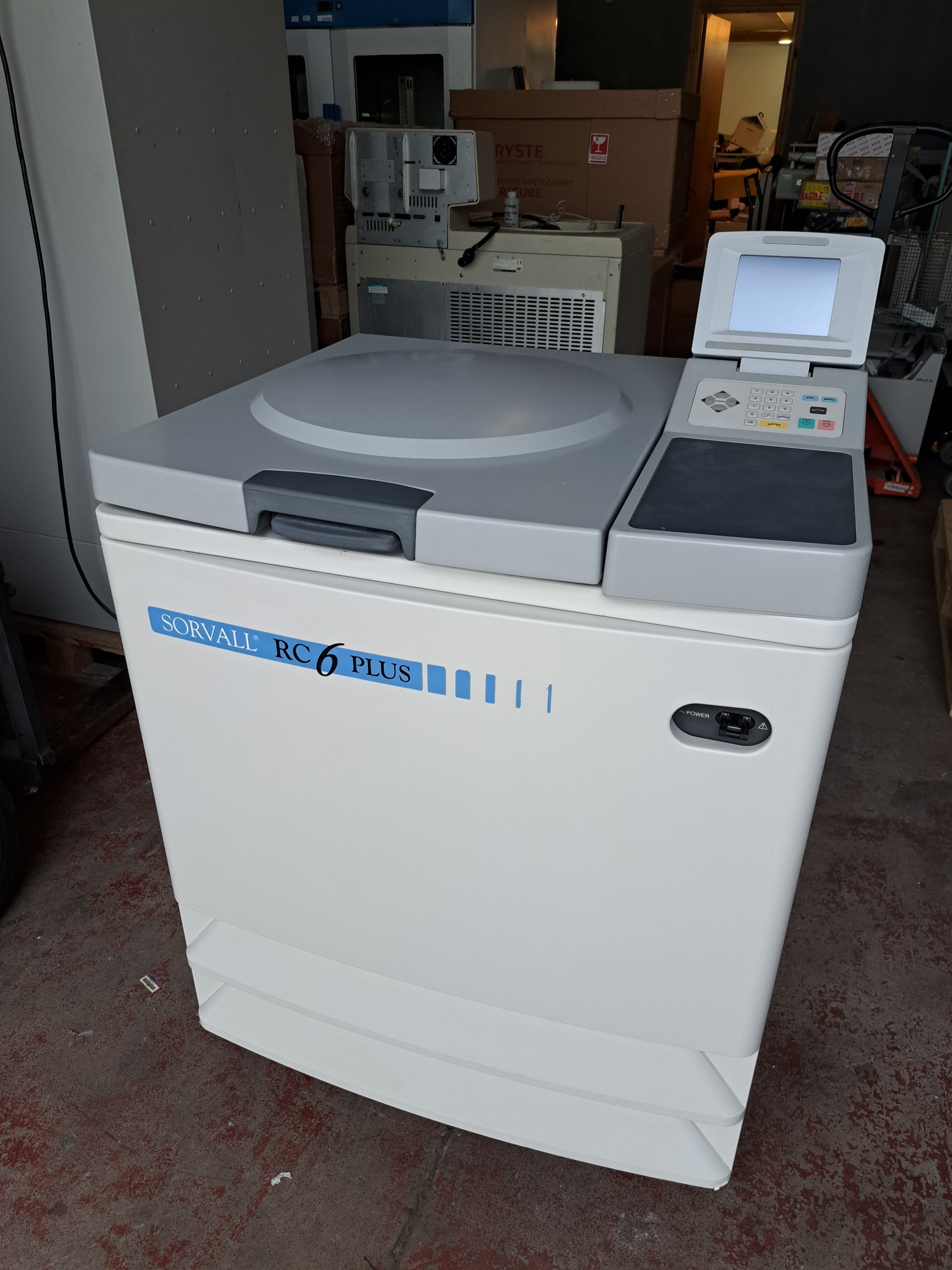 Thermo Sorvall RC-6 Plus Superspeed Floor Standing Centrifuge, 22,000rpm