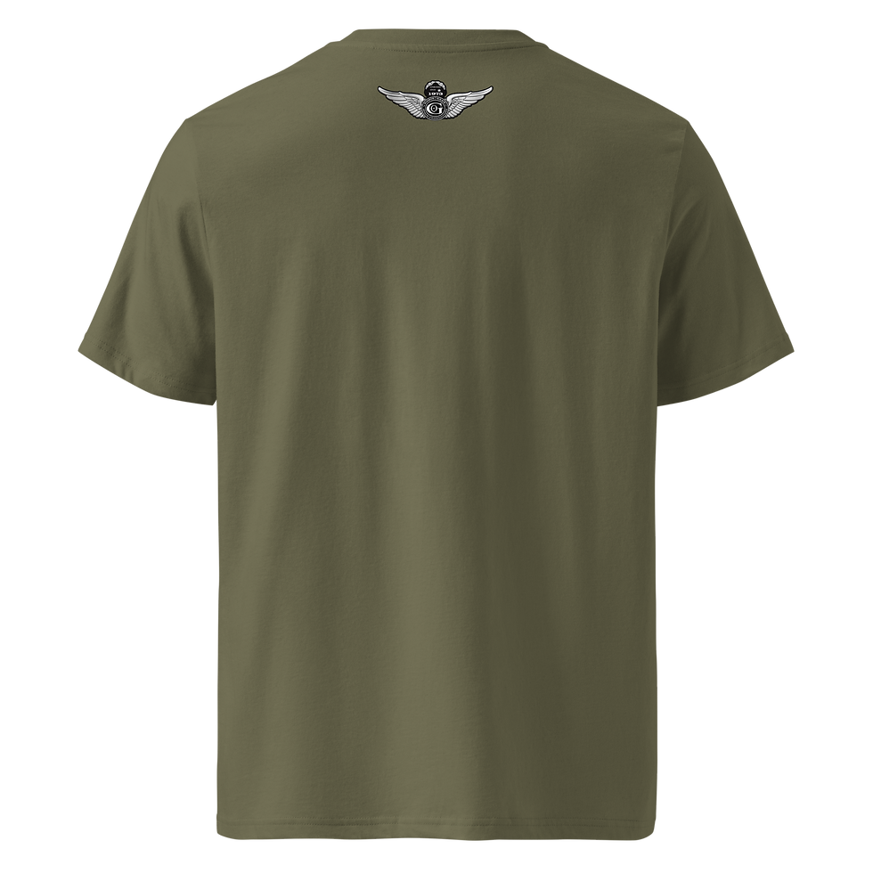 Thumbnail: 5 Godie Jet beauty of the Week Unisex organic ribbed neck t-shirt