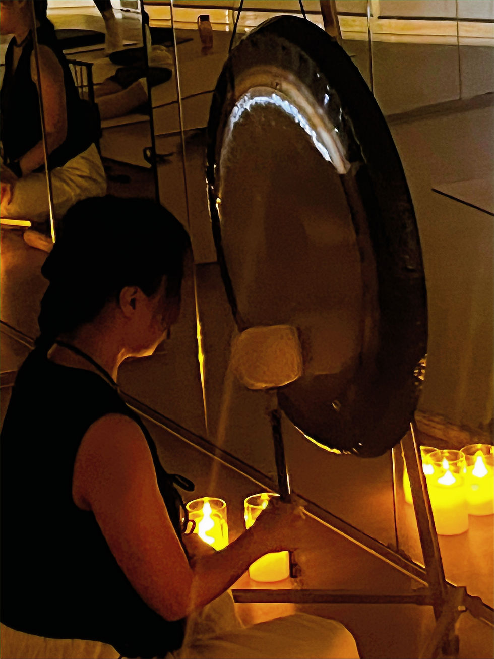 Sharing the benefits of gong healing with my students has been deeply rewarding—and I, too, continue to be nourished by its powerful vibrations.