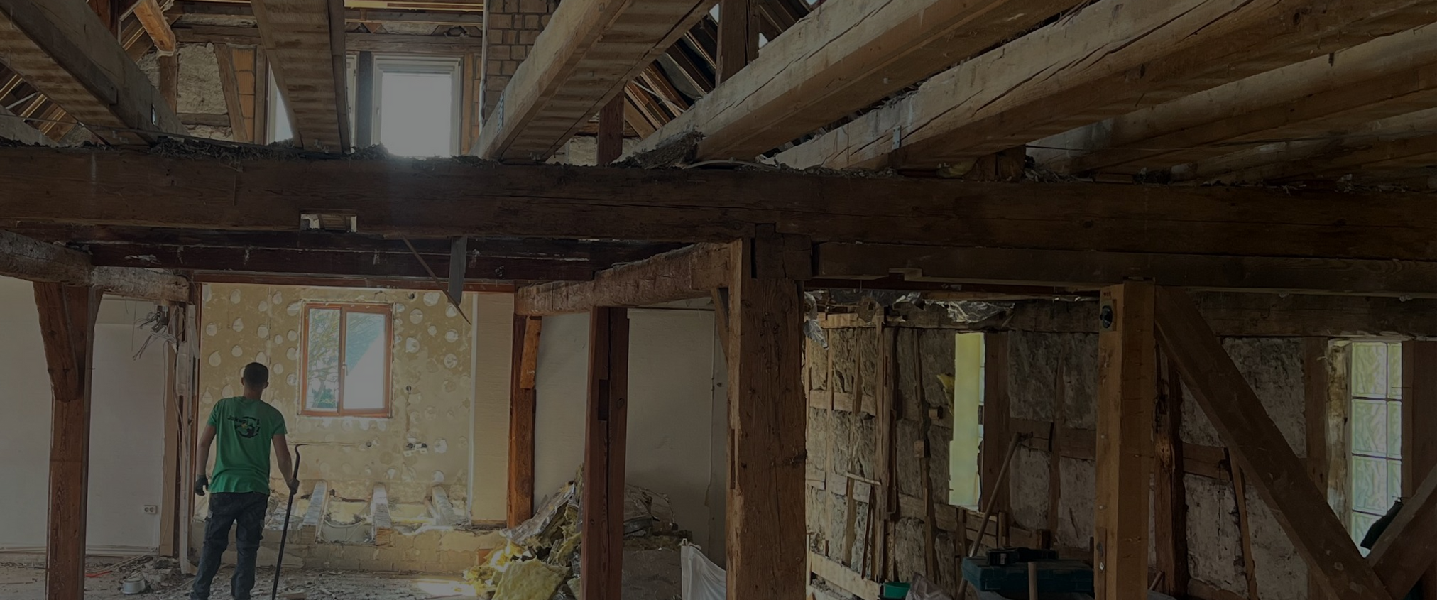 Gebäude- Entkernung