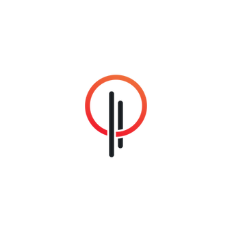 Phence Blockchain Alternative Black & Red Logo