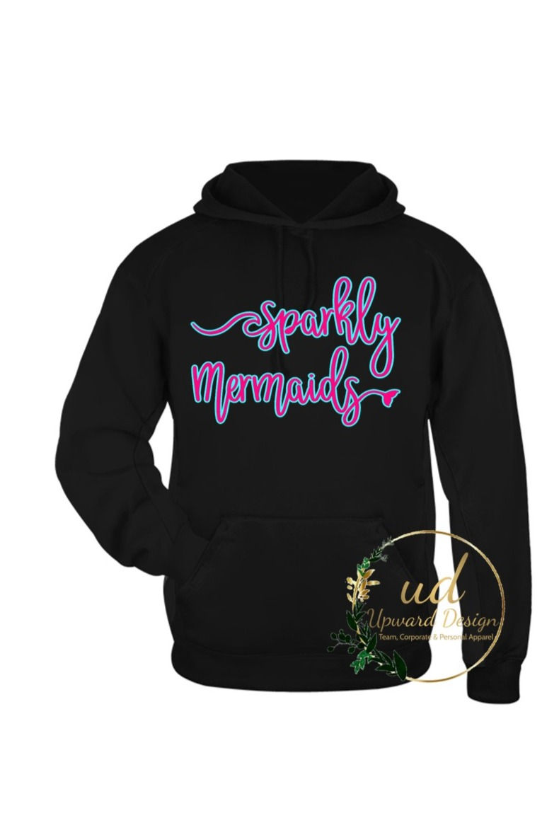 Sparkly Mermaids Performance Fleece Hoodie