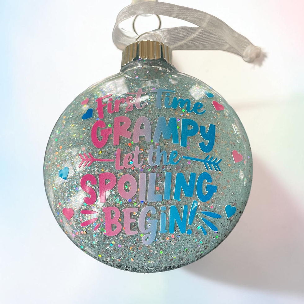 Thumbnail: Ornament First Time Grandfather