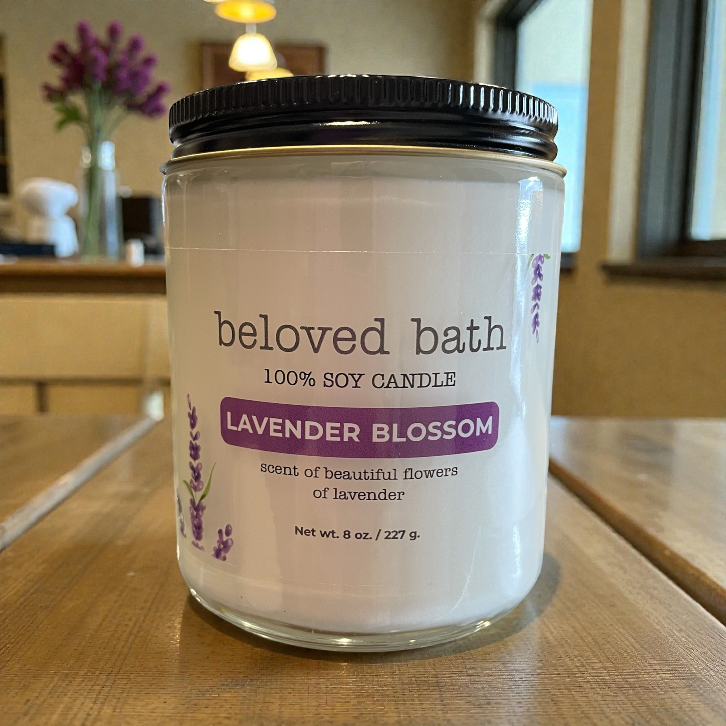 Candle Lavender Blossom
