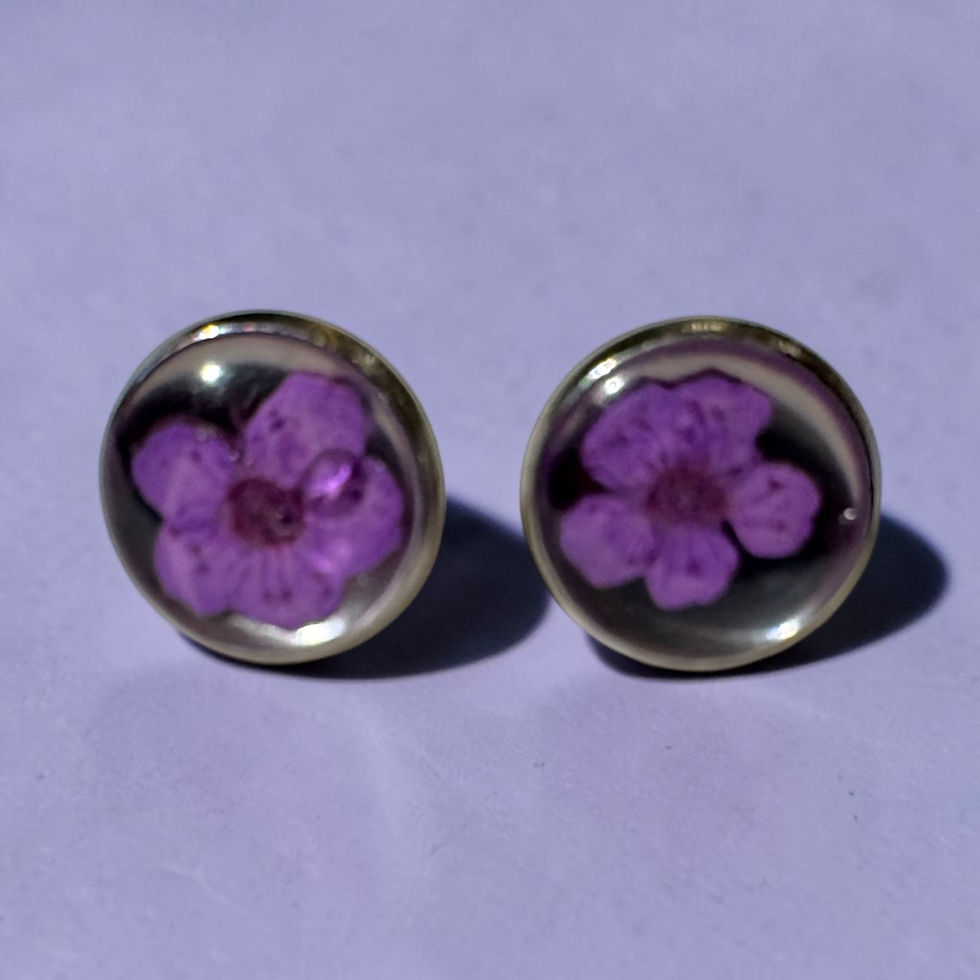 Thumbnail: Earrings Flower Post