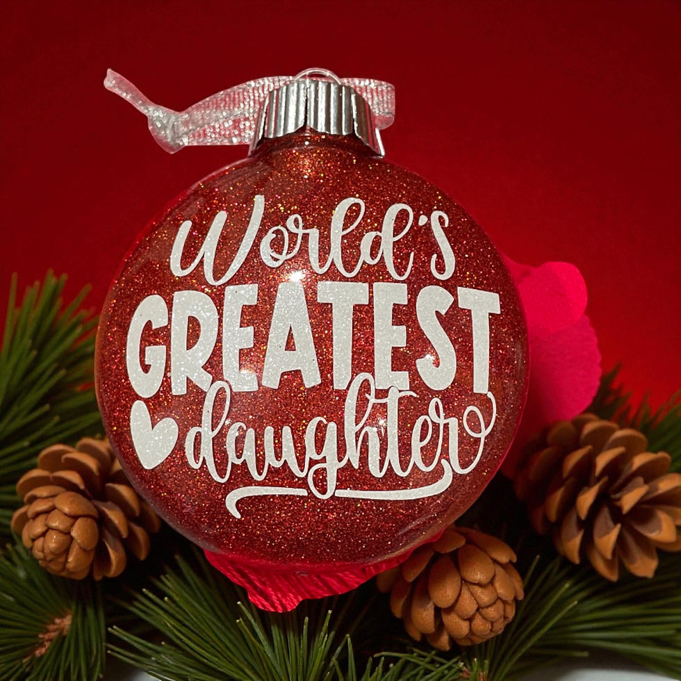Ornament Daughter Holiday