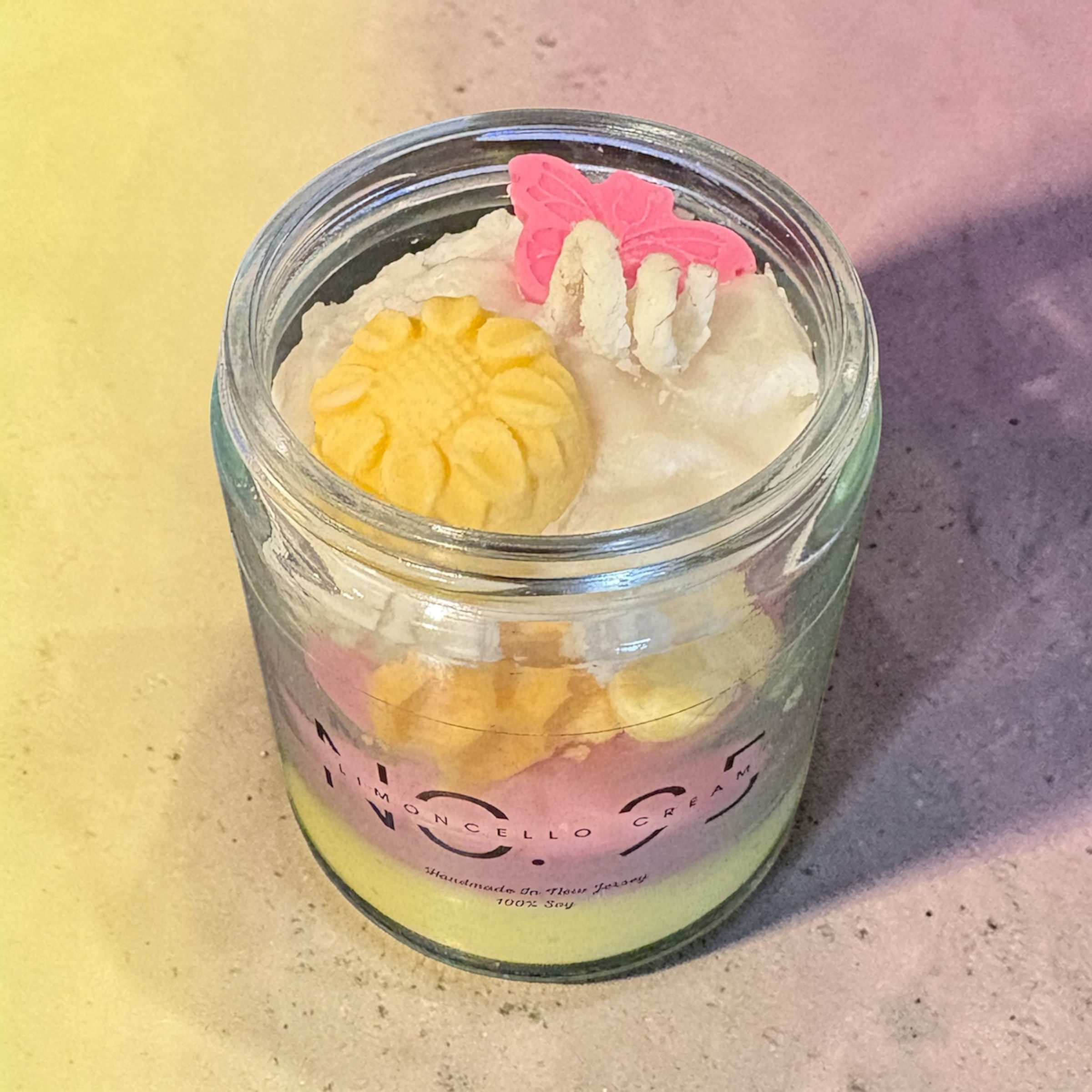 Candle Crumble Limoncello Cream