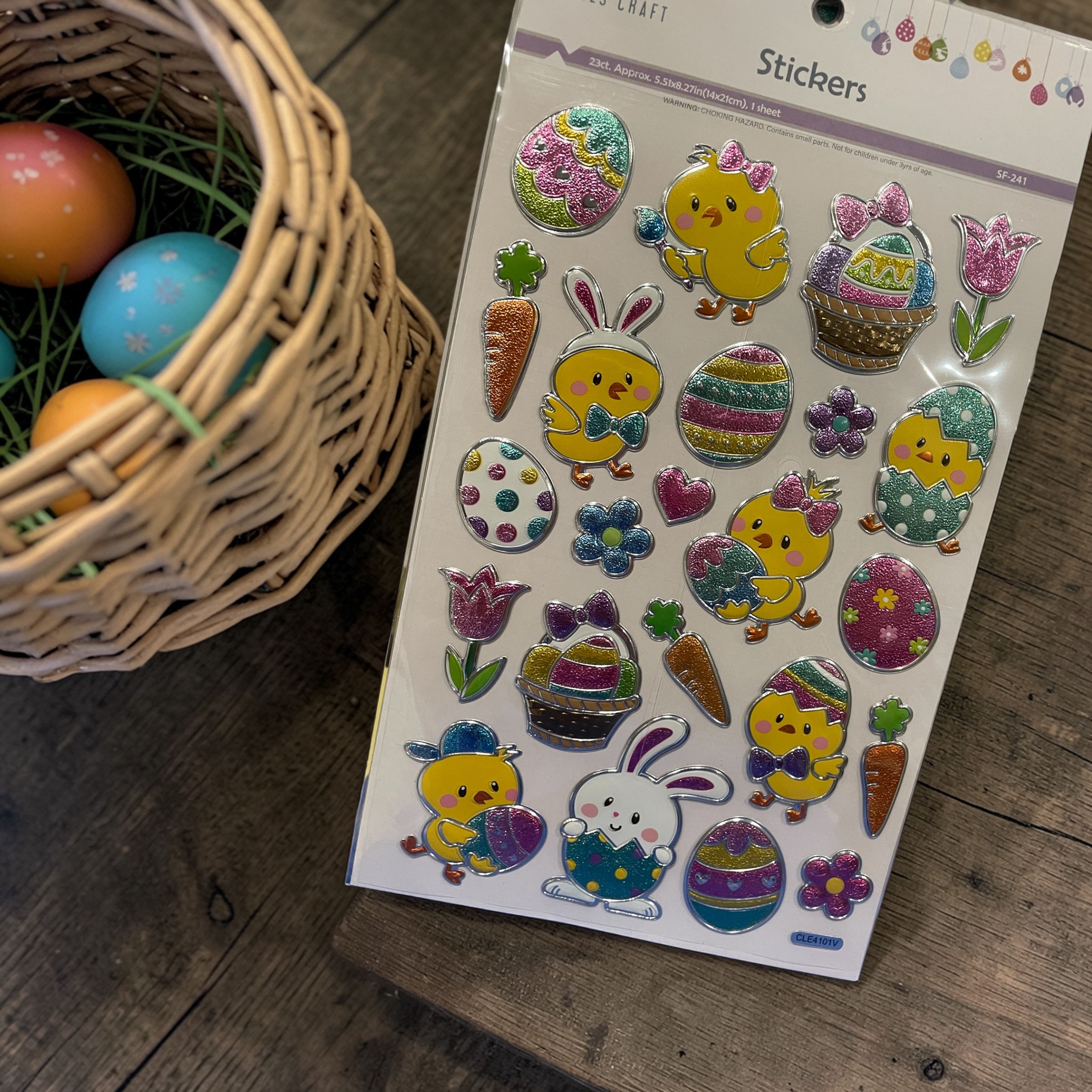 Stickers Easter Puffy