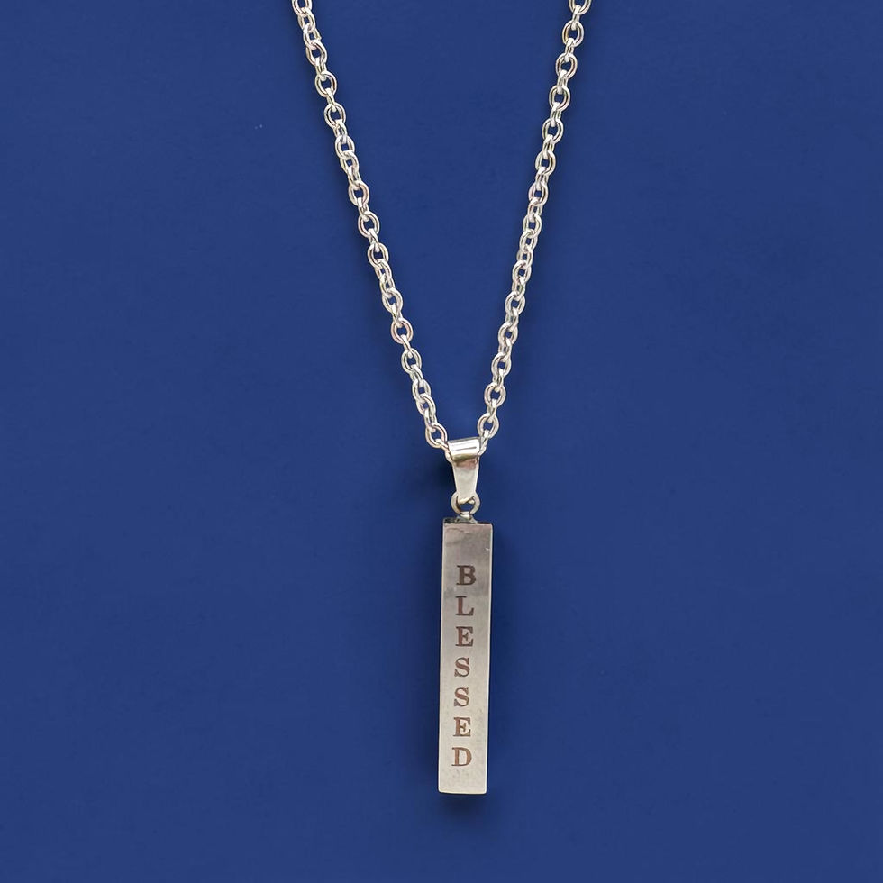 Thumbnail: Necklace Bar with Words