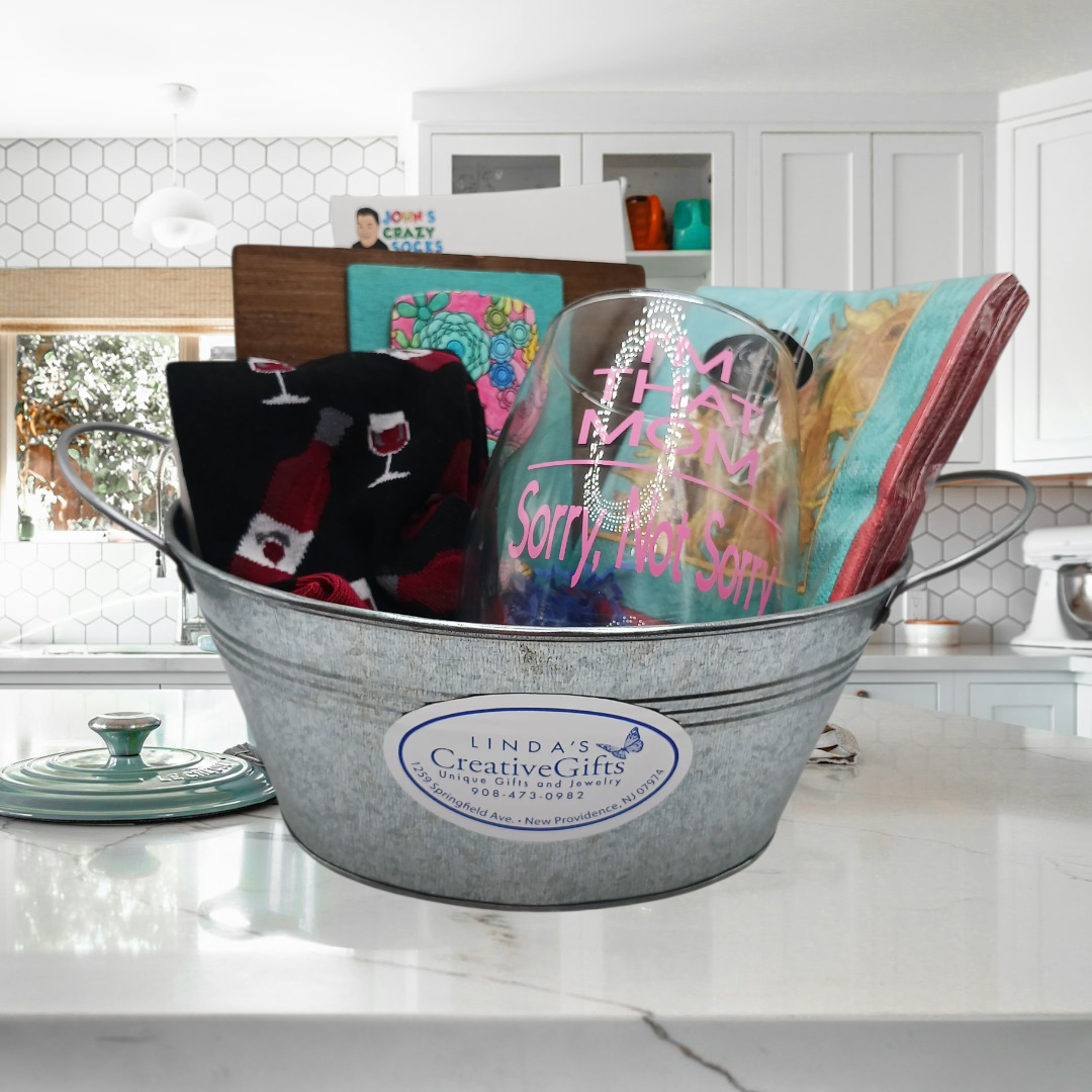 #14 Wine For Mom Basket