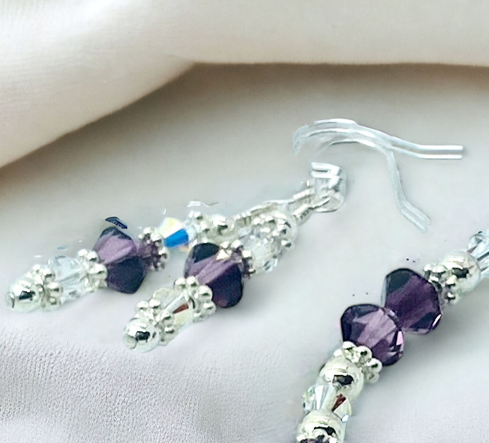 Thumbnail: Earrings Crystal Birthstone