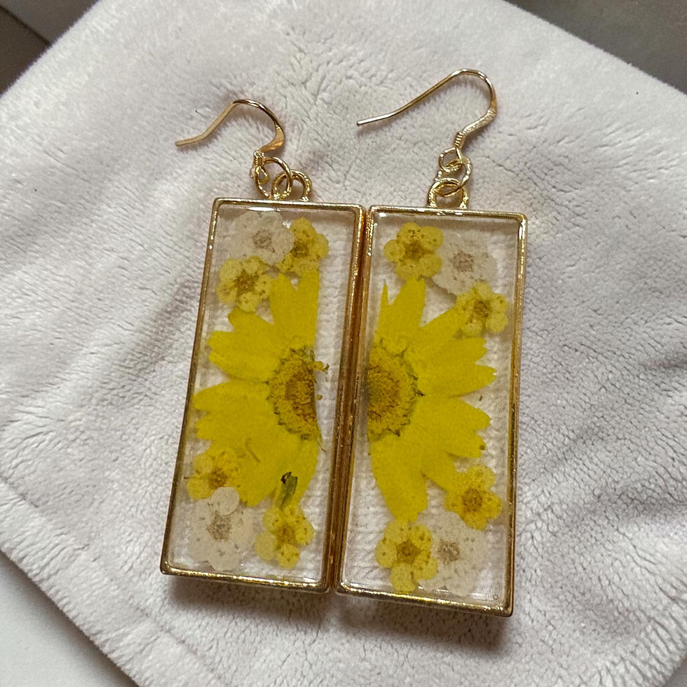 Thumbnail: Earrings Flower Dangle
