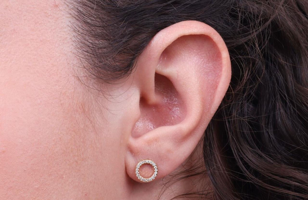 Brinco Ponto de Luz Circular