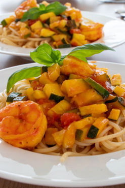 lehký oběd na palubě