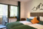 Waldblick Schlafzimmer 2