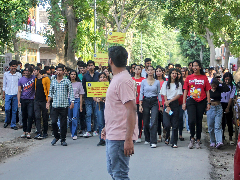 400+ changemakers at our 'Be a Changemaker' program!