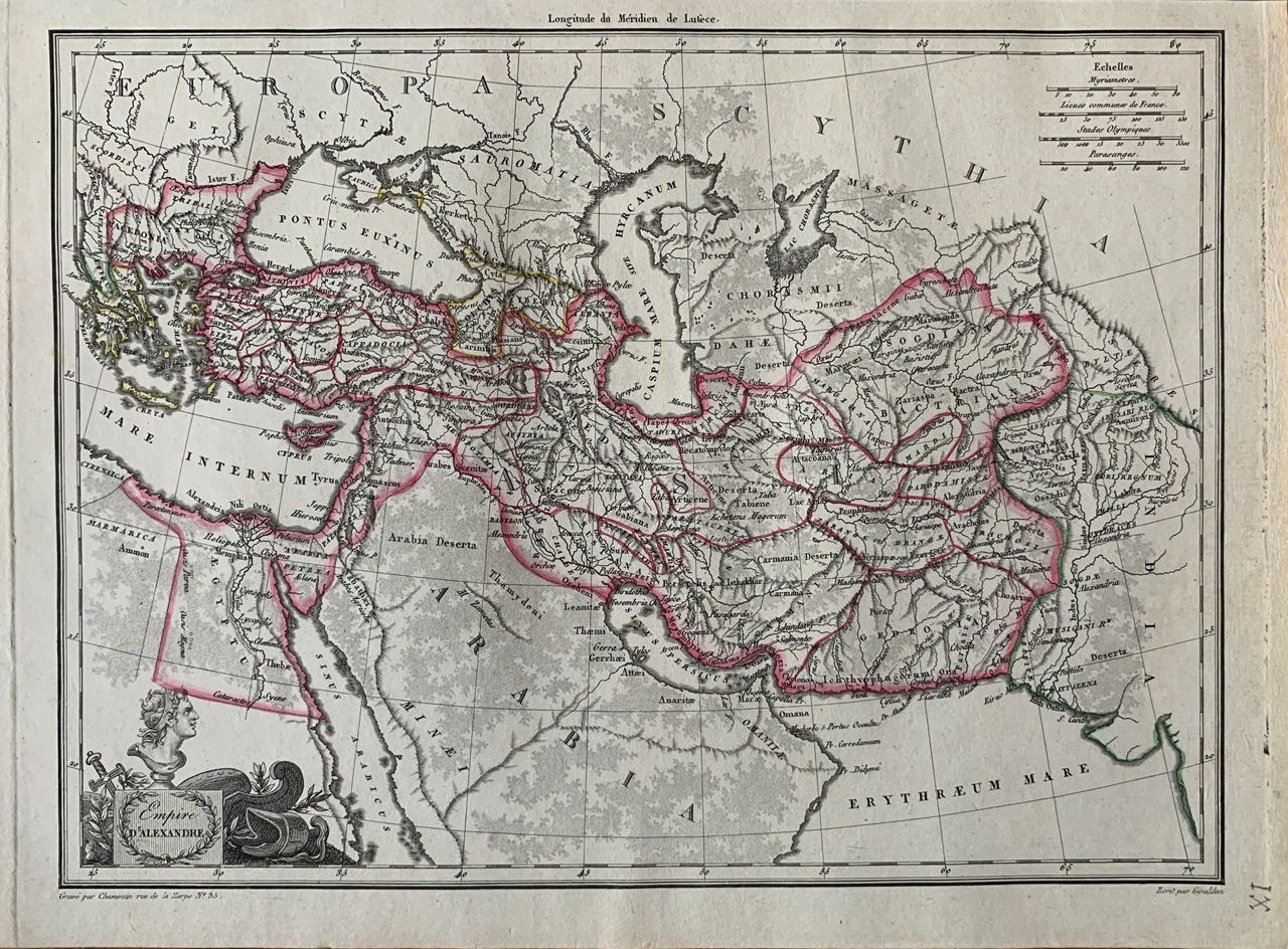 Empire D'Alexandre. Malte-Brun, 1812