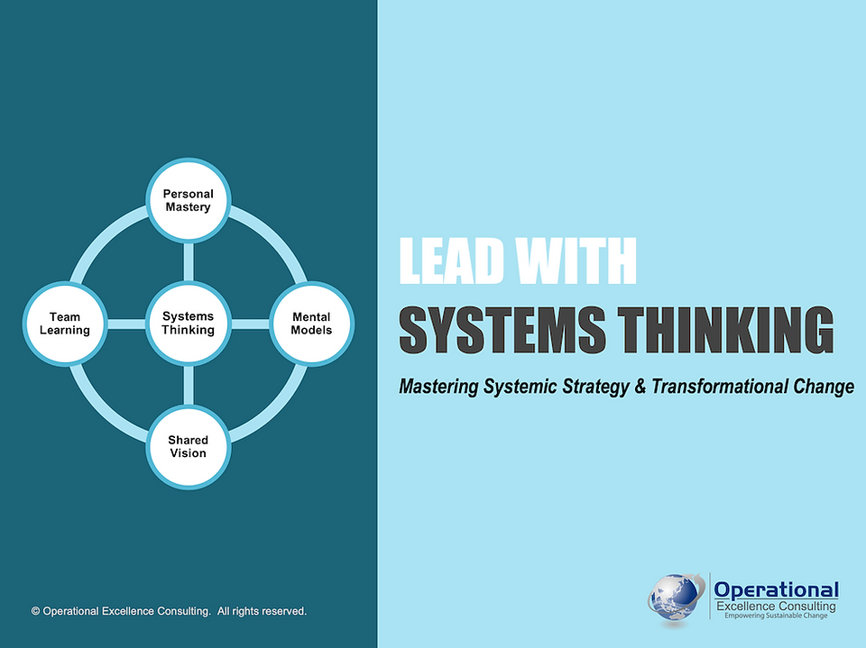 Lead with Systems Thinking