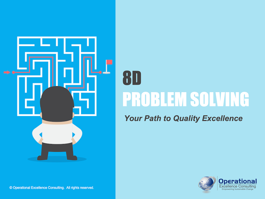 8D Problem Solving Training Presentation (Lean & Quality PPT)