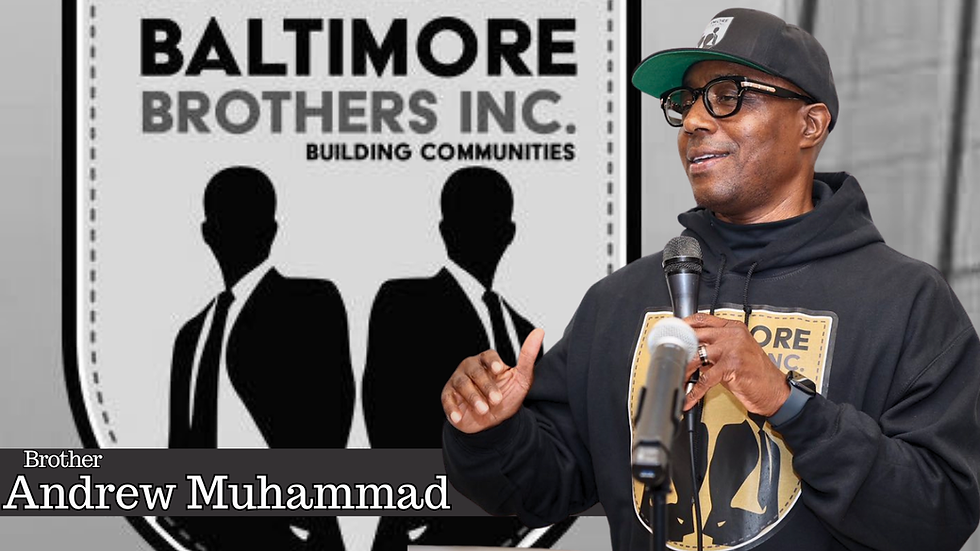 Baltimore Is Representing: A Conversation with Brother Andrew Muhammad of Baltimore Brothers Inc.