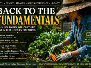 The Return to Agriculture: How Home Gardening Can Save Your Health and Wallet